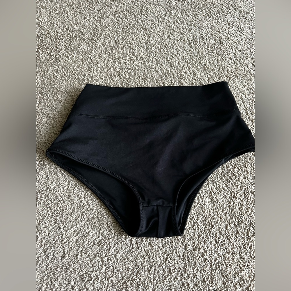 PINK High Waisted Swim Bottoms